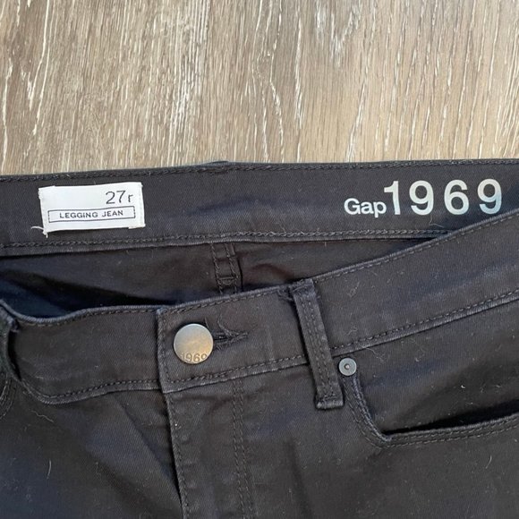 Gap Legging Jeans- Blk – sz.27 - Picture 7 of 10